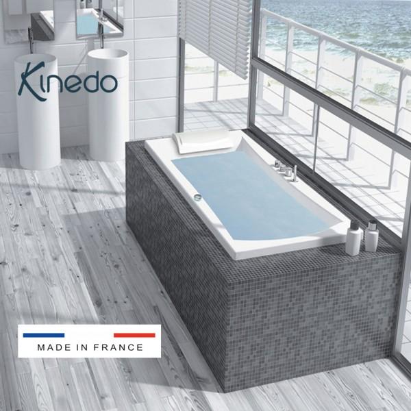 BAIGNOIRE BALNÉO CONCERTO 180X80 CM TÊTE À DROITE START MIXTE DIGIT - KINEDO BCON180BDSMD1