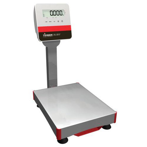 BALANCE PLATEFORME 15KG/1G AVEC CERTIFICAT D'ÉTALONNAGE - TIMBER