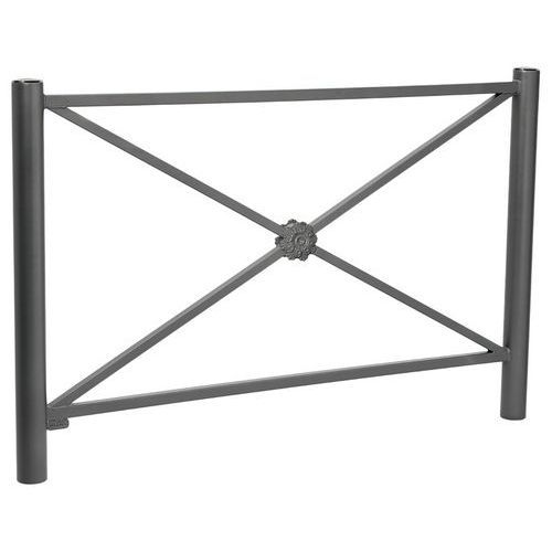 BARRIÈRE PROVINCE ROSACE 1.57M INOX BROSSÉ ZINC GRIS PROCITY - PROCITY