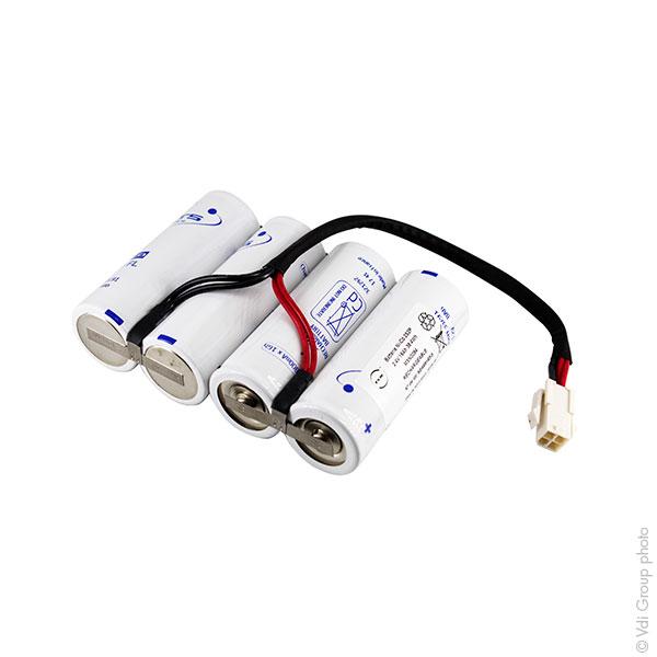 BATTERIE NICD 4X  F  2S2P ST1 2.4V 16AH MOLEX_0