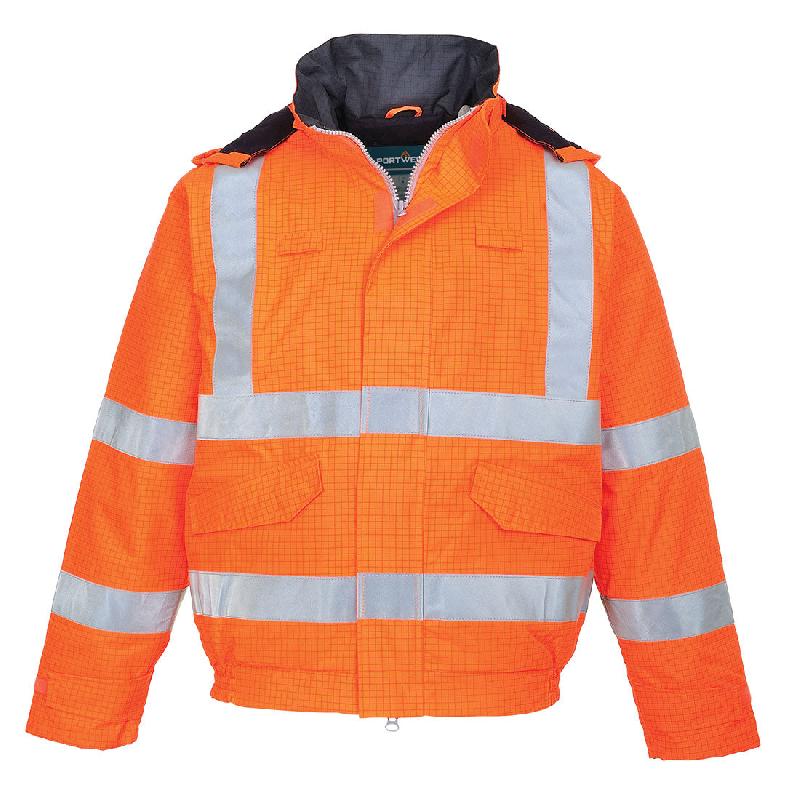 Blouson Pilote Étanche Multi-Normes - Jaune / S_0