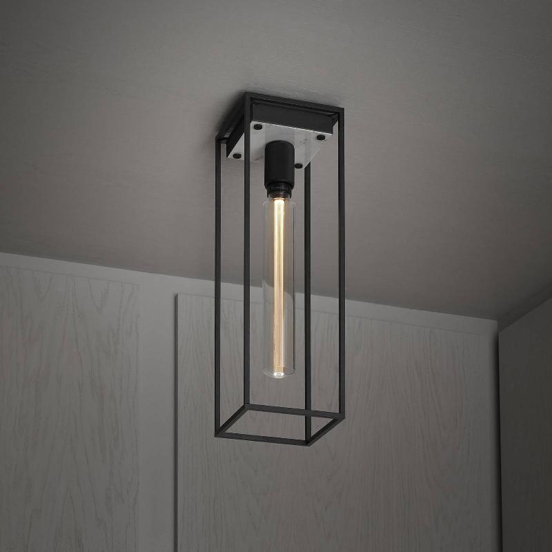 BUSTER + PUNCH CAGED CEILING LARGE LED BLANC