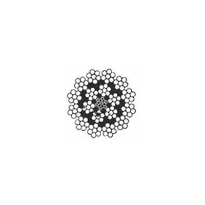 CÂBLE ANTIGIRATOIRE 19 TORONS DE 7 FILS - 09MM