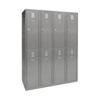 CASIER INDUSTRIEL EN INOX 4 COLONNES