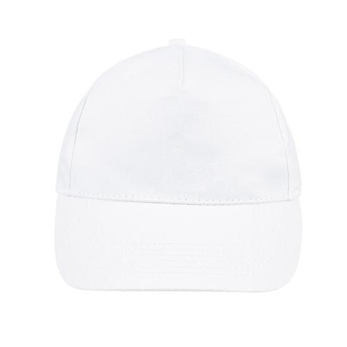 CASQUETTE 5 PANNEAUX EN COTON BROSSÉ