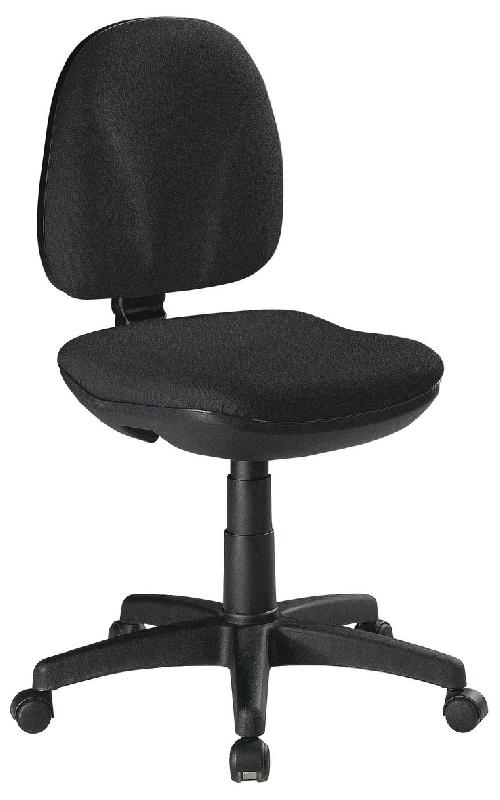 CHAISE DE BUREAU AURORE CONTACT PERMANENT COLORIS NOIR - MANUTAN COLLECTIVITÉS