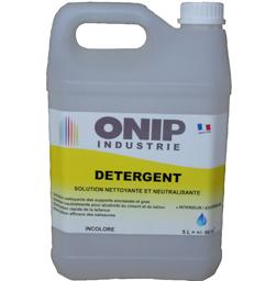 Détergent - Solution nettoyante pour supports encrassés et gras - Neutralisant pour ciment et béton_0