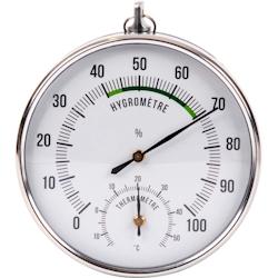 Hygromètre thermomètre à aiguille Stil - gris 3369140516350_0