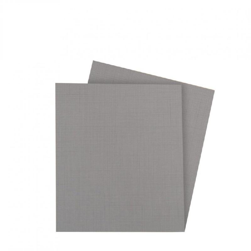 LOT 2 DE TABLETTES BALIOS LARG 48 / PROF 50 CM COLORIS GRIS_0