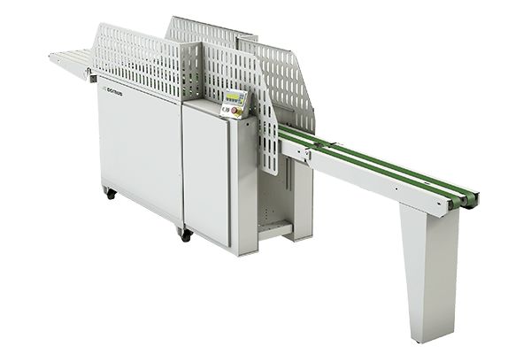 Lynx - Plieuse pour blanchisserie Domus - Pour petites pièces, nappes, 900/1200 pièces/heure, taille max 570x1000 mm_0