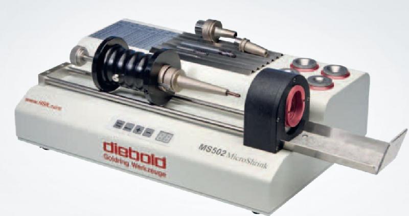 Machine de frettage MS 502 - induction horizontale 3 kW - pour fraises carbure Ø 3-16 mm_0