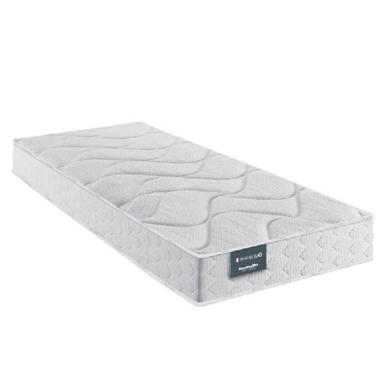 Matelas Dunlopillo Eugen 18 cm - 90 x 190 cm - Mousse 100% Aérial 2.0® - Haute résilience - Fabrication française_0