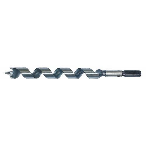 MÈCHE À BOIS RECTIFIÉE À HÉLICE UNIQUE - QUEUE 6 PANS - Ø16 X 235 MM FISCH