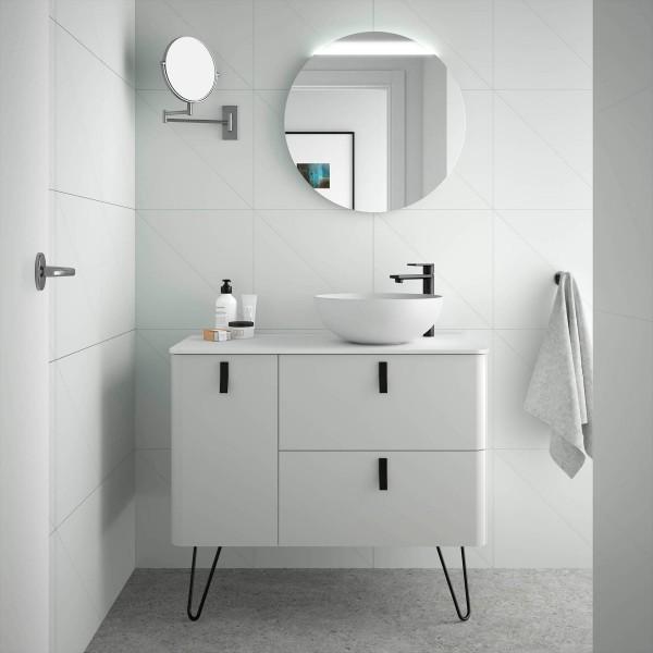MEUBLE DE SALLE DE BAIN UNIIQ 1200 GAUCHE ALMENDRA - SALGAR 24673