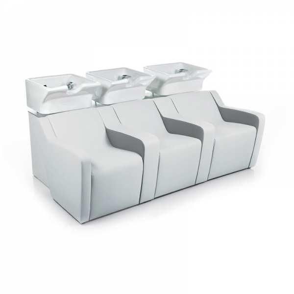Bac de lavage - Sofa Plus 3P - Caisson hydrofuge, cuvette ergonomique basculante, bloc 3 places_0