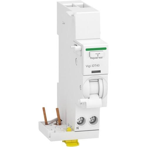MODULE DIFFÉRENTIEL VIGI DÉPART ACTI9 IDT40 - DEP - 1P+N - 40A - 30 AC SCHNEIDER