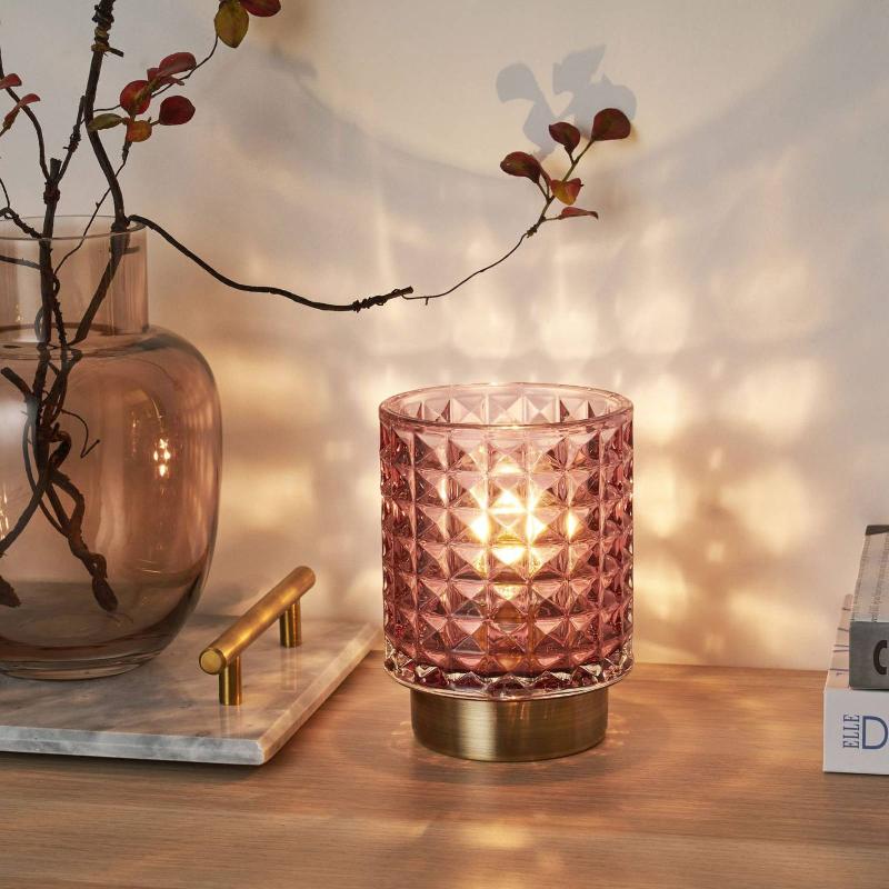 PAULEEN CUTE GLAMOUR LAMPE À POSER LED, PILES