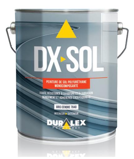 Peinture de sol polyuréthane dx sol blanc 9003 3l - DURALEX - 112100154 - 438709_0