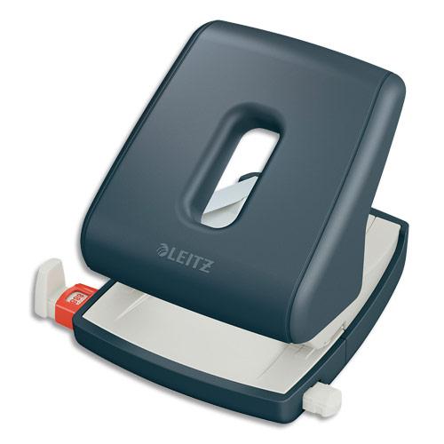 PERFORATEUR 2 TROUS LEITZ COSY - CAPACITE 30 FEUILLES - GRIS