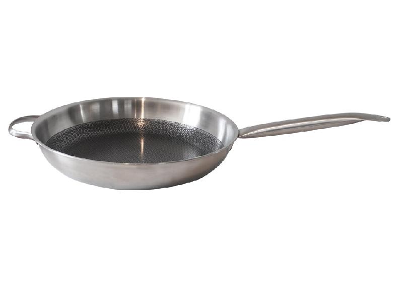 Poêle en acier inoxydable 18/10 32 cm Elo Relief Solution - multi-matériau 011972_0