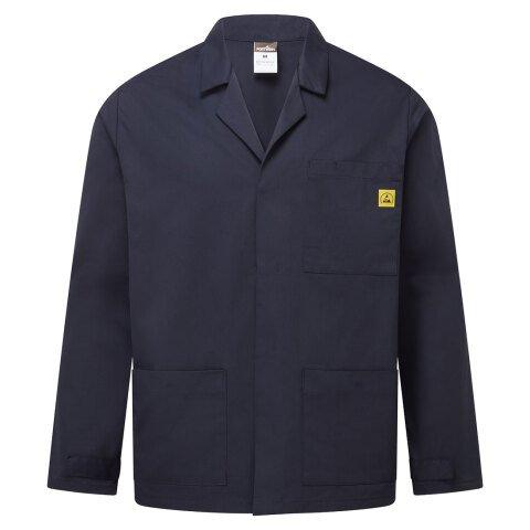 PORTWEST AS18 VESTE DE LABORATOIRE ESD MARINE - TAILLE M