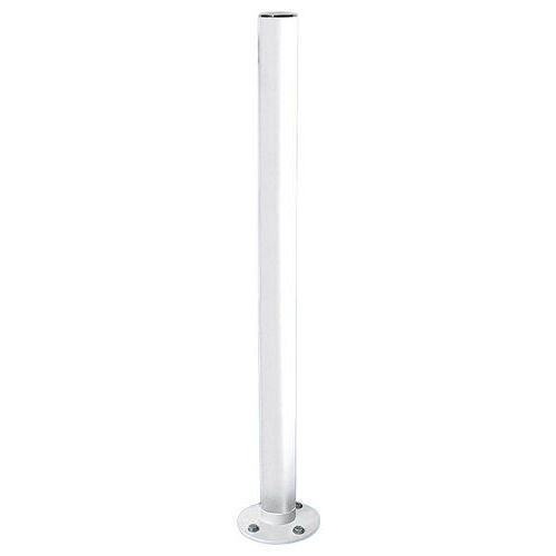 POTELET INCLINABLE AMORTICHOC INOX BROSSÉ - ZINC BLANC 9010 - PROCITY