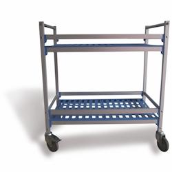 PUJADAS Chariot de Service pour Débarrassage en Aluminium Aluminium P80.900 - 8421661809009_0