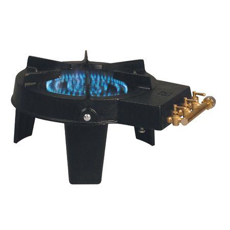 Réchaud à gaz tripode - fonte - 1 feu - 8,2 ou 9,2 kW_0