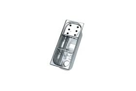 RINCE-DOSEUR INOX À  ENCASTRER (2 TROUS)