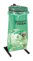 SAC POUBELLE 110 LITRES VIGISAC NF VERT - CARTON DE 250