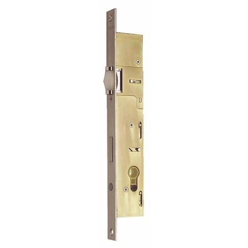 SERRURE 3 POINTS - PÊNE DORMANT ET PÊNE ROULEAU - AXE 21 MM - 2274 ASSA ABLOY