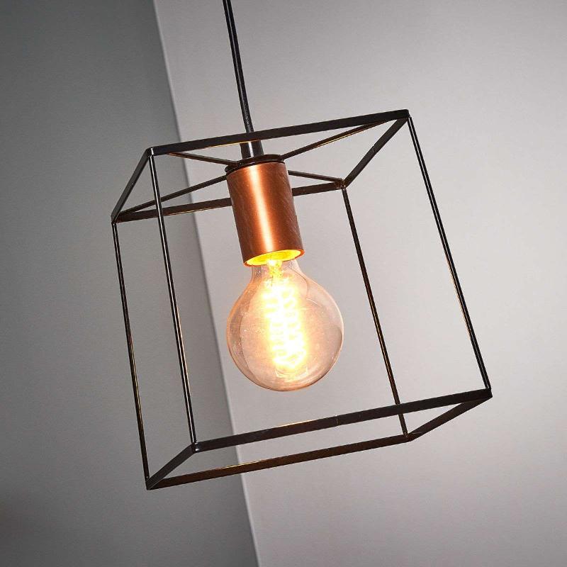 VIOKEF SUSPENSION CAGE AGATHA À UNE LAMPE