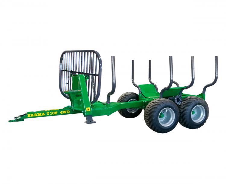 Remorque forestière T10F 4WD - FARMA - basse gravité et stabilité améliorée_0
