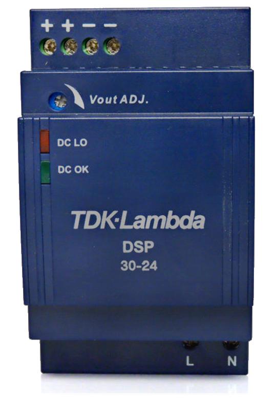 ALIMENTATIONS DC FIXES AU FORMAT RAIL DIN, 5-12-15 OU 24V, 15-30W - TDKDSP30