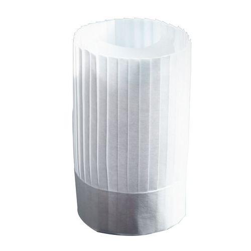 TOQUE GRAND CHEF 40 PLIS PAPIER NON HAUT. 300MM - MATFER