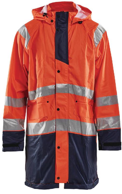 VESTE DE PLUIE HAUTE VISIBILITÉ NIVEAU 1 TAILLE XXL - MANUTAN COLLECTIVITÉS