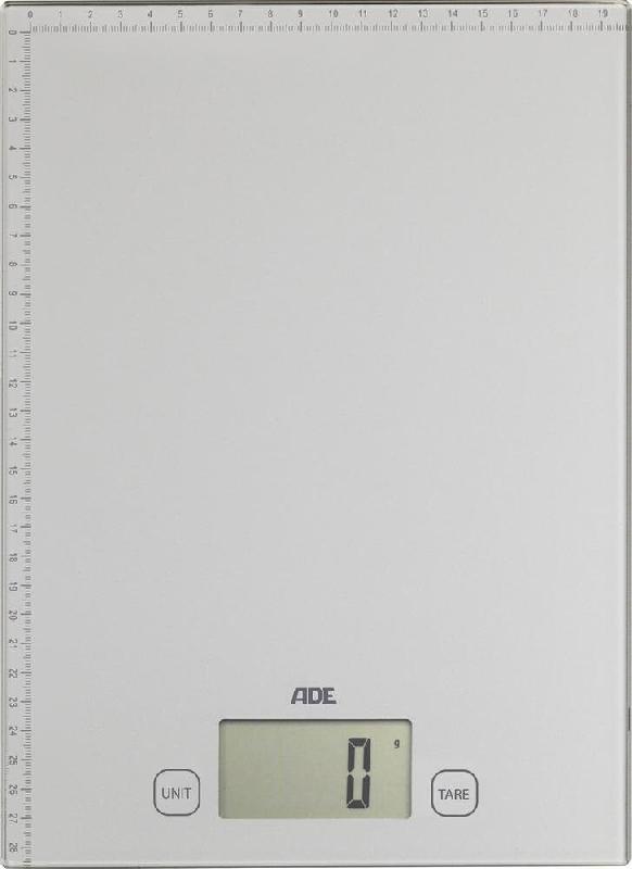 ADE balance de cuisine électronique 20kg - 1g argent 0409029 - argenté 4260336174684_0
