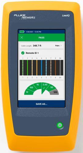 Appareil de test câble + réseau linkiq™ - jusqu'à 10gigabit - FLNLinkIQ_0