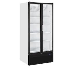 Armoire réfrigérée vitrée sans canopy 535L | Tefcold - FS890H longueur 890 mm - blanc 15953_0