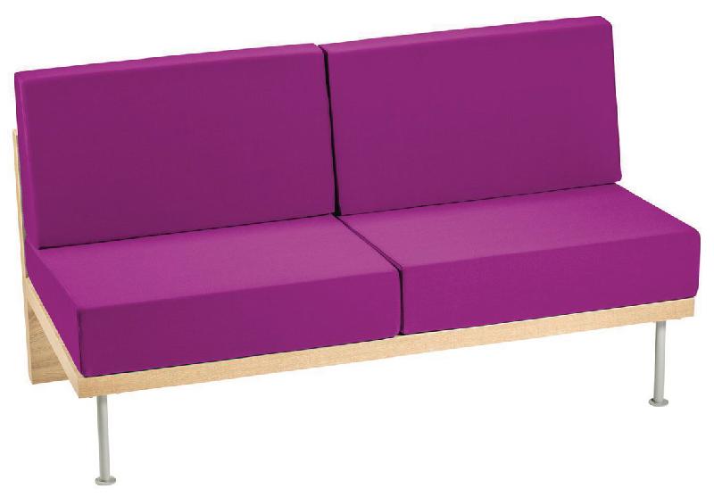 BANQUETTE 3 PLACES FAAR PVC URBAN FUCHSIA - MANUTAN COLLECTIVITÉS