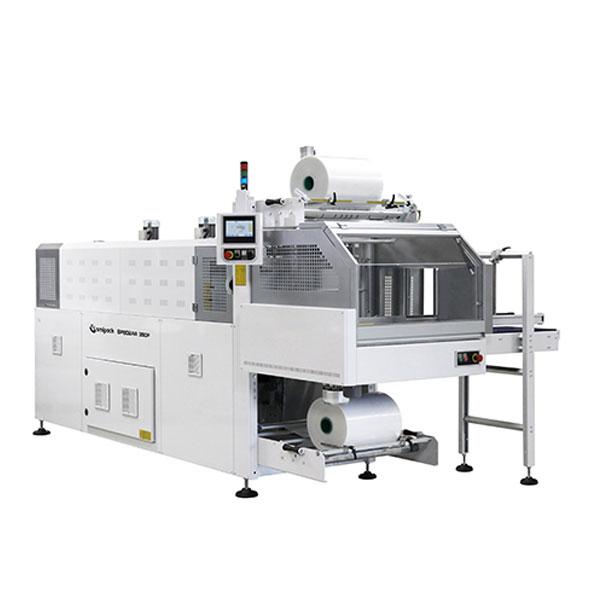 BP802AR 350P – Fardeleuse automatique monobloc avec entrée à 90° et barre de soudure, multifonctionnelle pour divers secteurs_0