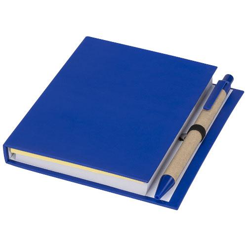 Carnet de notes avec stylo Colors - Petit carnet avec notes autocollantes colorées et stylo assorti_0