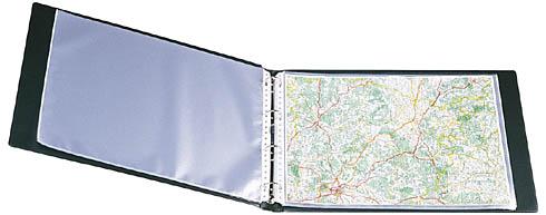 CLASSEUR 4 ANNEAUX CARTONNÉ EXACOMPTA A3 - DOS 4 CM NOIR