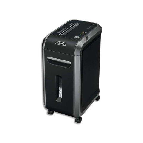 DESTRUCTEUR FELLOWES 99CI COUPE CROISÉE 4X38MM 18F ANTI-BOURRAGES SILENTSHRED DÉTRUIT 3.6M/MIN P-4 SAFESENSE 64X29X44CM