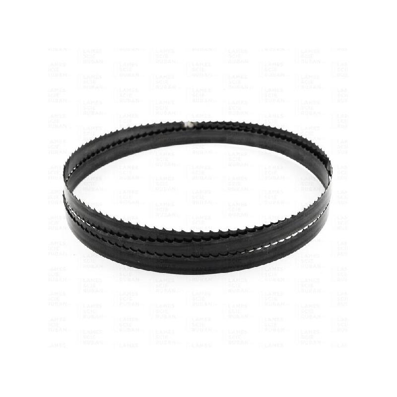 DIAMWOOD EXPERT EN EQUIPEMENT Lame de Scie à Ruban Bois et PVC PAE 1710 x 10 x 0,36 x Z6 mm - Acier Trempé Flexback - Diamwood - gris 3664100218955_0