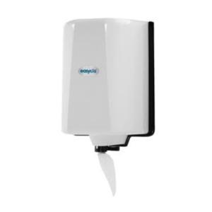 DISTRIBUTEUR À DÉVIDAGE CENTRAL BLANC POUR BOBINE 200 FORMATS (RÉF E811)
