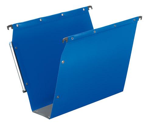 LOT DE 10 - DOSSIER SUSPENDU POUR ARMOIRES POLYPROPYLÈNE OPAQUE ULTIMATE ELBA FOND 80 MM ROUGE