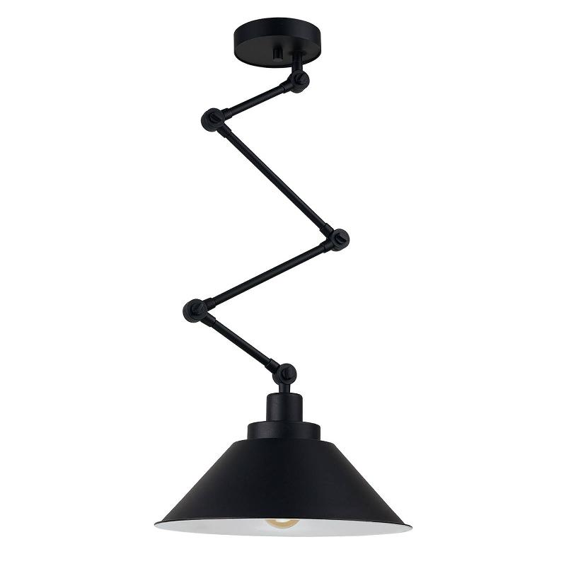 EULUNA SUSPENSION PANTOGRAPH AVEC SUSPENSION ARTICULÉE, NOIR