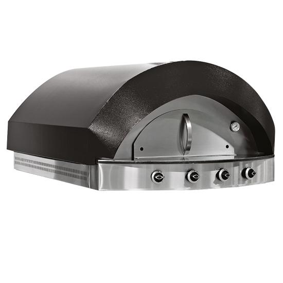 Four à pizza à gaz - capacité 12 pizzas ø 300 mm - CAA0011 - Puissance 34 kW - Température jusqu'à +400°C_0