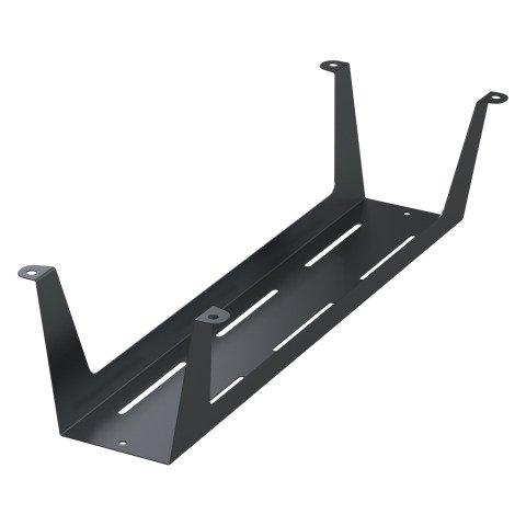 GOULOTTE PASSE-CÂBLES HORIZONTALE EXTRA OUVERTE UNIVERSELLE L 50 CM X P 9 X H 12 CM ANTHRACITE